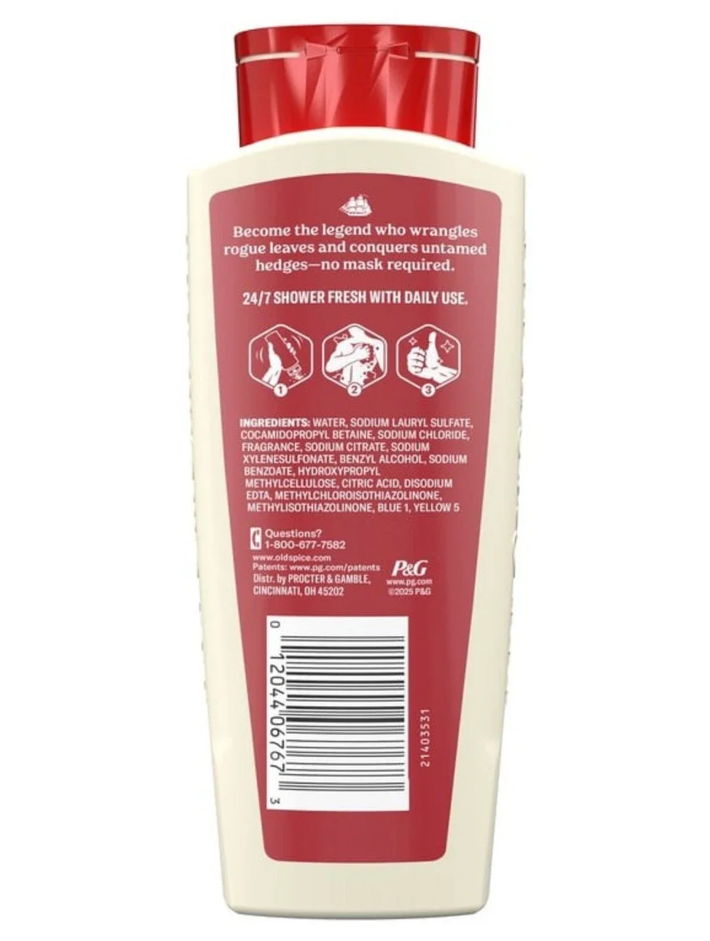 Old Spice The Lawn Ranger Fresh Green Body Wash 24oz & Antiperspirant